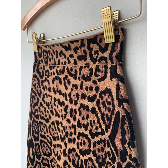 COPY - XXS, BCBGMaxAzria, leopard print bodycon skirt - Picture 3 of 11